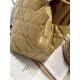 DIOR Medium Dior Toujours Bag Medium Tan & Gold-tone Hardware