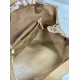 DIOR Medium Dior Toujours Bag Medium Tan & Gold-tone Hardware