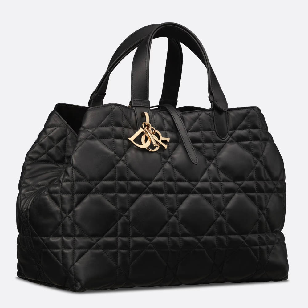 DIOR Large Dior Toujours Bag Black 