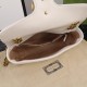 GUCCI GG Marmont Small Shoulder Bag White leather