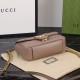 GUCCI GG Marmont Mini Shoulder Bag dusty pink leather