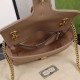 GUCCI GG Marmont Small Shoulder Bag dusty pink leather