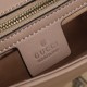 GUCCI GG Marmont Small Shoulder Bag dusty pink leather