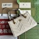 GUCCI Marmont Small Tote White