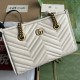 GUCCI Marmont Small Tote White