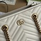 GUCCI Marmont Small Tote White