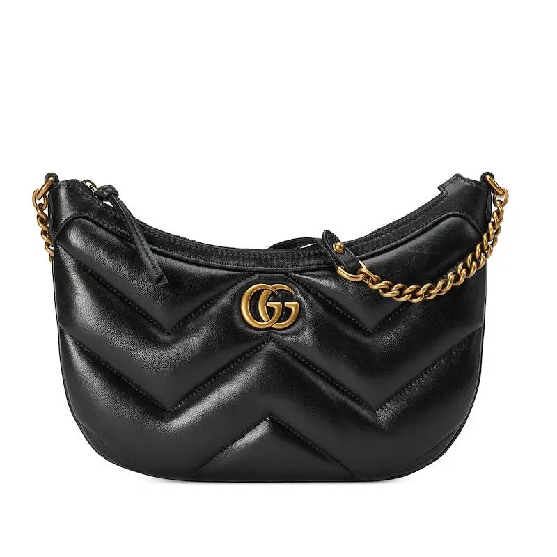 GUCCI Marmont Small Shoulder Bag Black