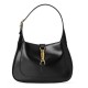 GUCCI Jackie Small Shoulder Bag Black Leather