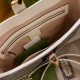 GUCCI Jackie Small Shoulder Bag Monogram White 