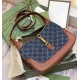 GUCCI Jackie Small Shoulder Bag Monogram Brown