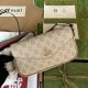 GUCCI Ophidia Mini Bag Beige uleather trim