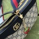 GUCCI Ophidia Small Handbag Blue leather trim