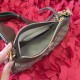 GUCCI Ophidia Small Handbag Brown leather trim