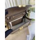 GUCCI Ophidia Mini Shoulder Bag Brown leather trim