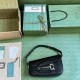 GUCCI Horsebit 1955 Small Shoulder Black