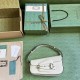 GUCCI Horsebit 1955 Small Shoulder White