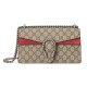 GUCCI Dionysus Small Rectangular Bag Red suede