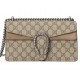 GUCCI Dionysus Small Rectangular Bag Taupe suede