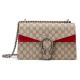 GUCCI Dionysus Small GG Shoulder Bag Red suede 