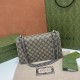 GUCCI Dionysus Small GG Shoulder Bag Taupe suede 