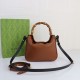 GUCCI Diana Small Shoulder Bag Brown 