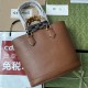 GUCCI Diana Medium Tote Bag Brown