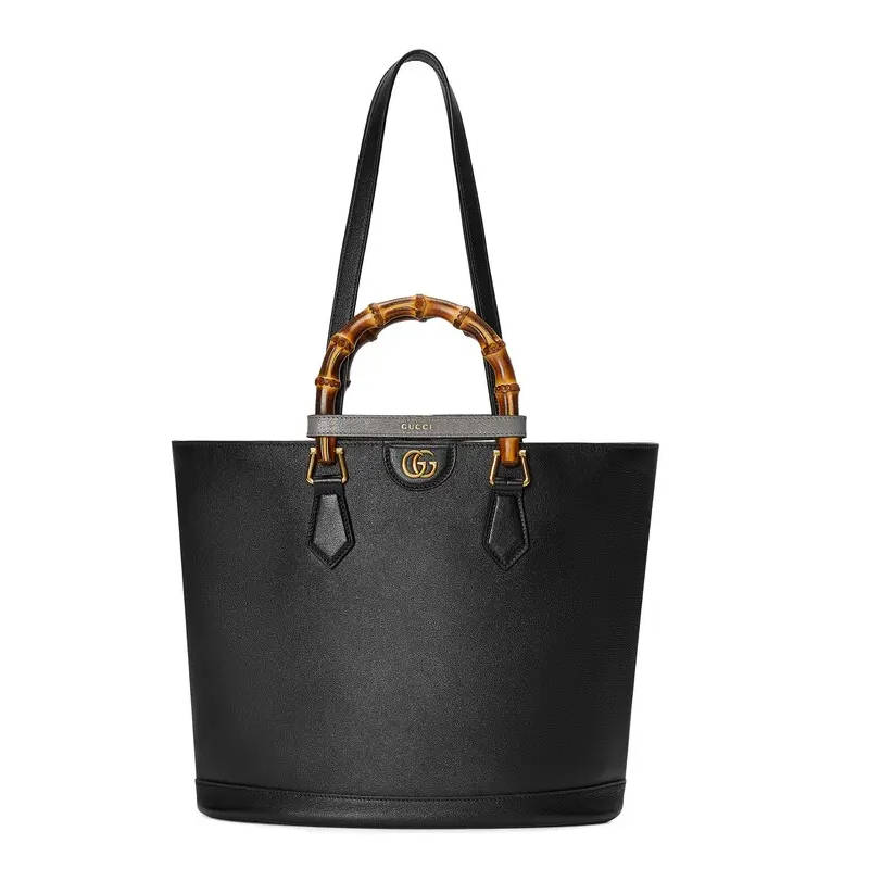 GUCCI Diana Medium Tote Bag Black