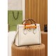 GUCCI Diana Small Tote Bag White