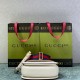 GUCCI Bamboo 1947 Small Top Handle Bag White