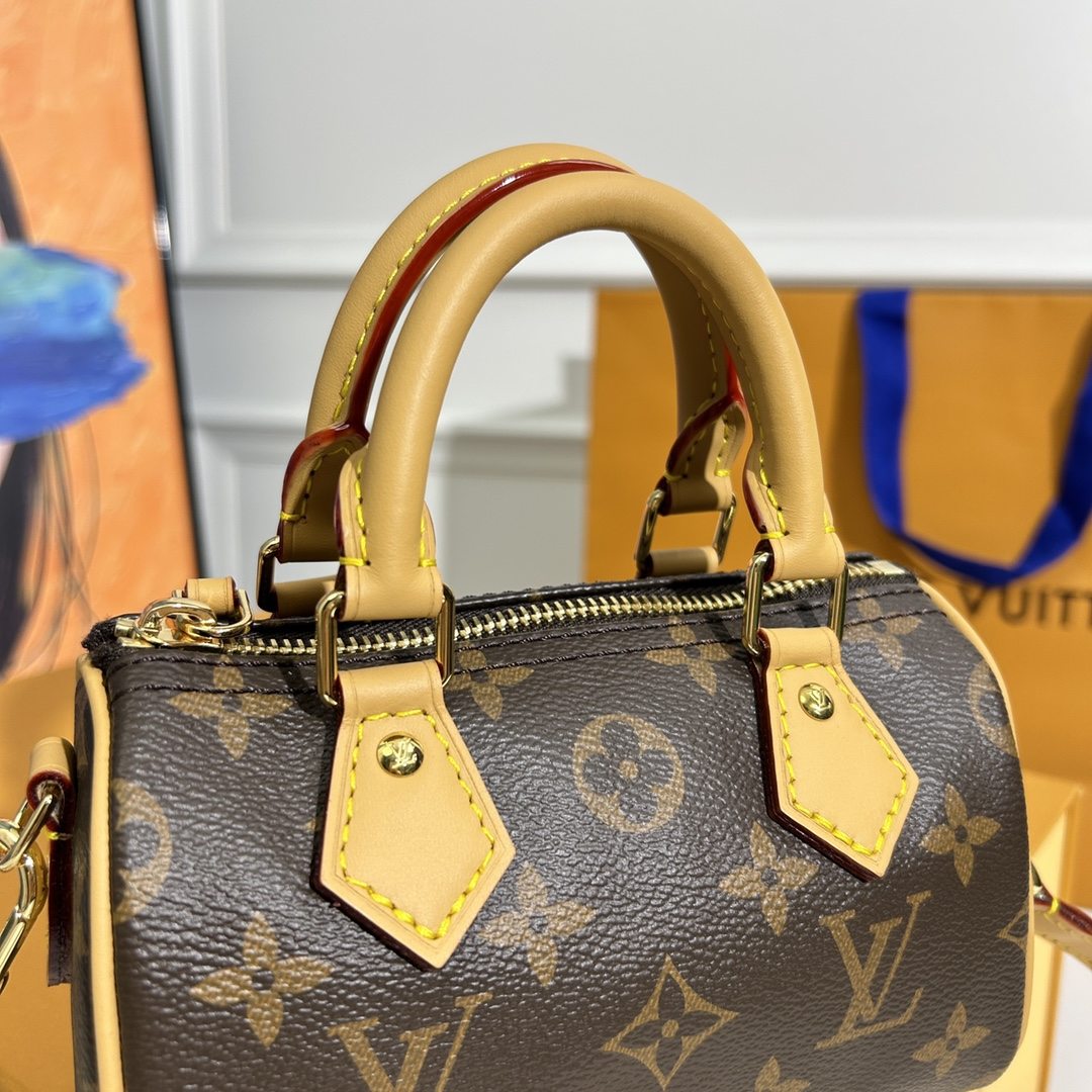 LOUIS VUITTON Nano speedy Monogram