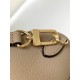 LOUIS VUITTON Nano speedy Tourterelle Grey/Cream