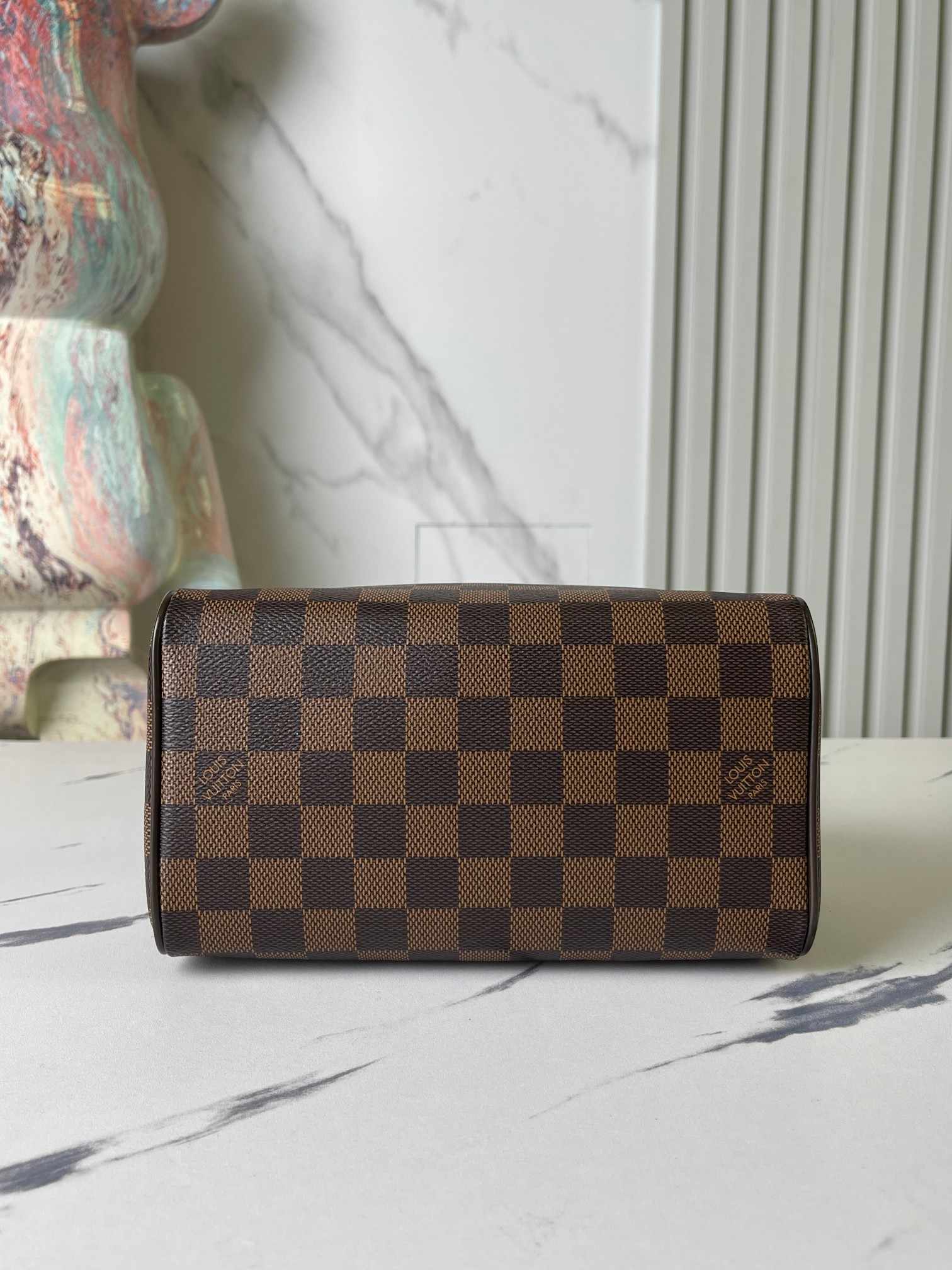 LOUIS VUITTON Speedy Bandoulière 20 Damier Ebene coated canvas