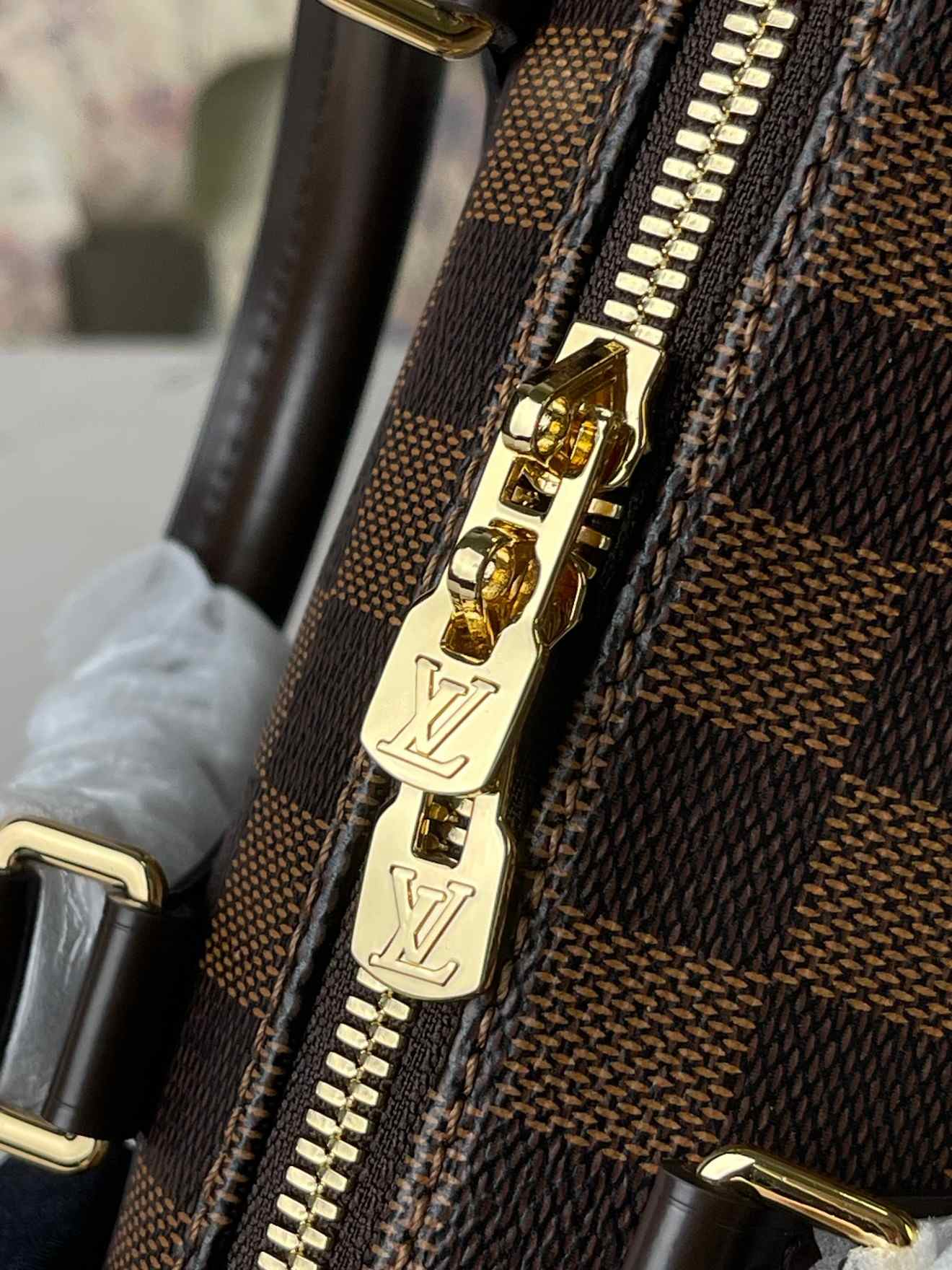 LOUIS VUITTON Speedy Bandoulière 20 Damier Ebene coated canvas