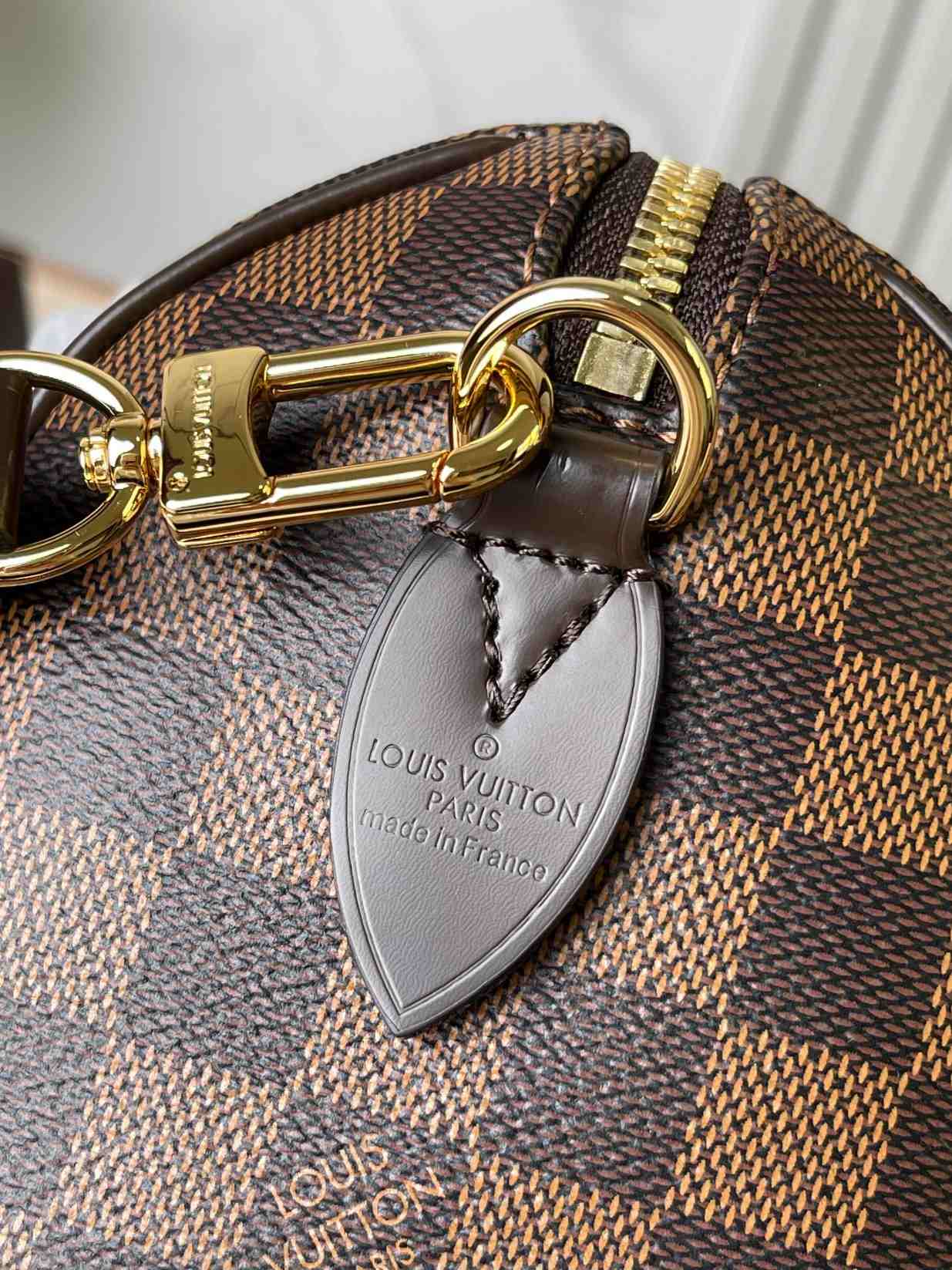 LOUIS VUITTON Speedy Bandoulière 20 Damier Ebene coated canvas