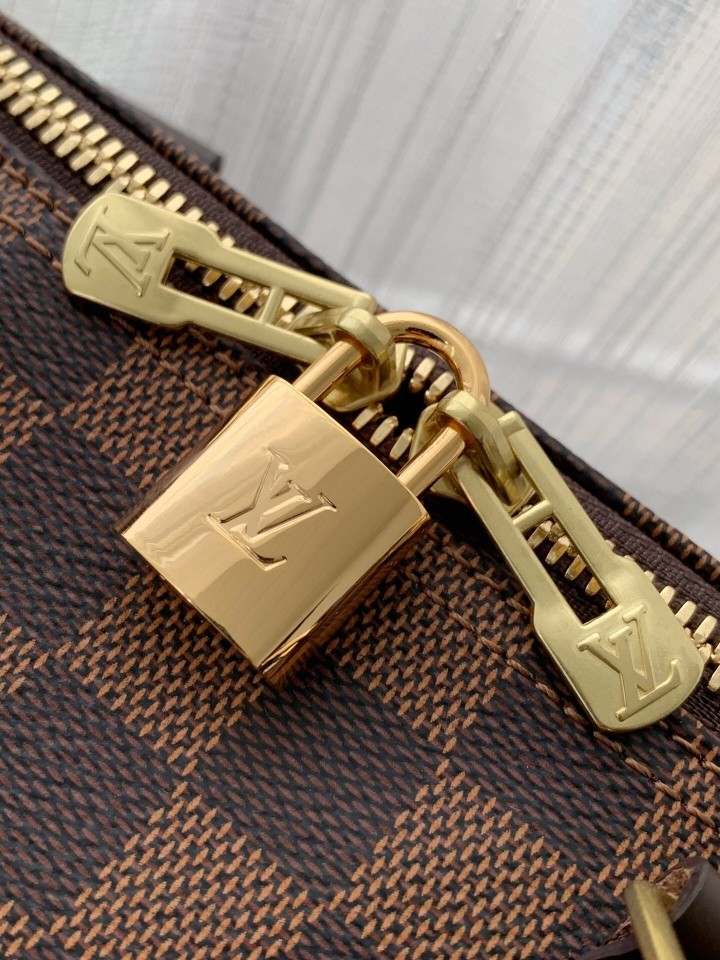 LOUIS VUITTON Speedy Bandoulière 25 Damier Ebène coated canvas