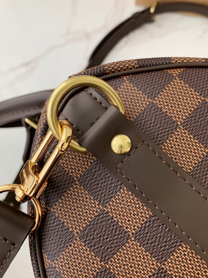 LOUIS VUITTON Speedy Bandoulière 25 Damier Ebène coated canvas