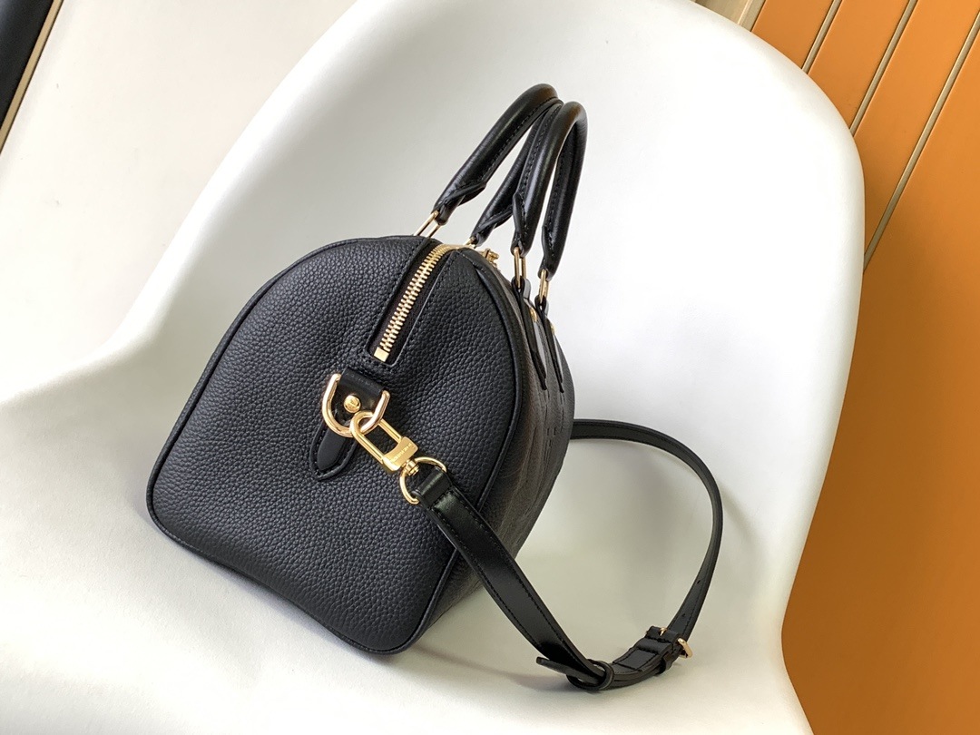 LOUIS VUITTON Speedy Bandoulière 25 Black