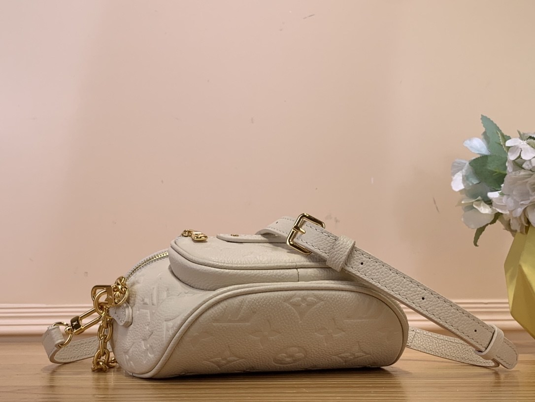 LOUIS VUITTON Mini Bumbag Cream