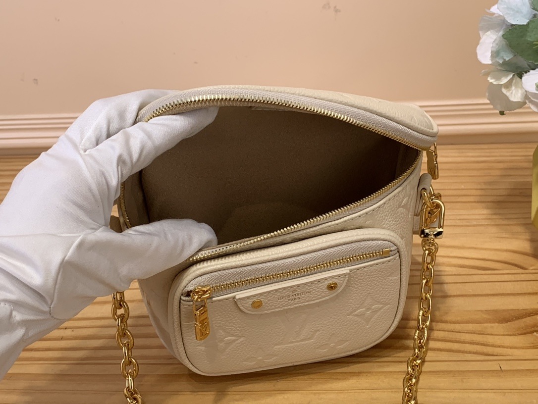 LOUIS VUITTON Mini Bumbag Cream