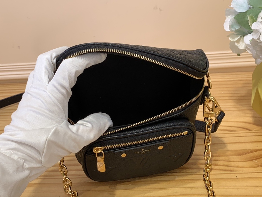 LOUIS VUITTON Mini Bumbag Black