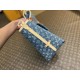 LOUIS VUITTON CarryAll MM Monogram Denim