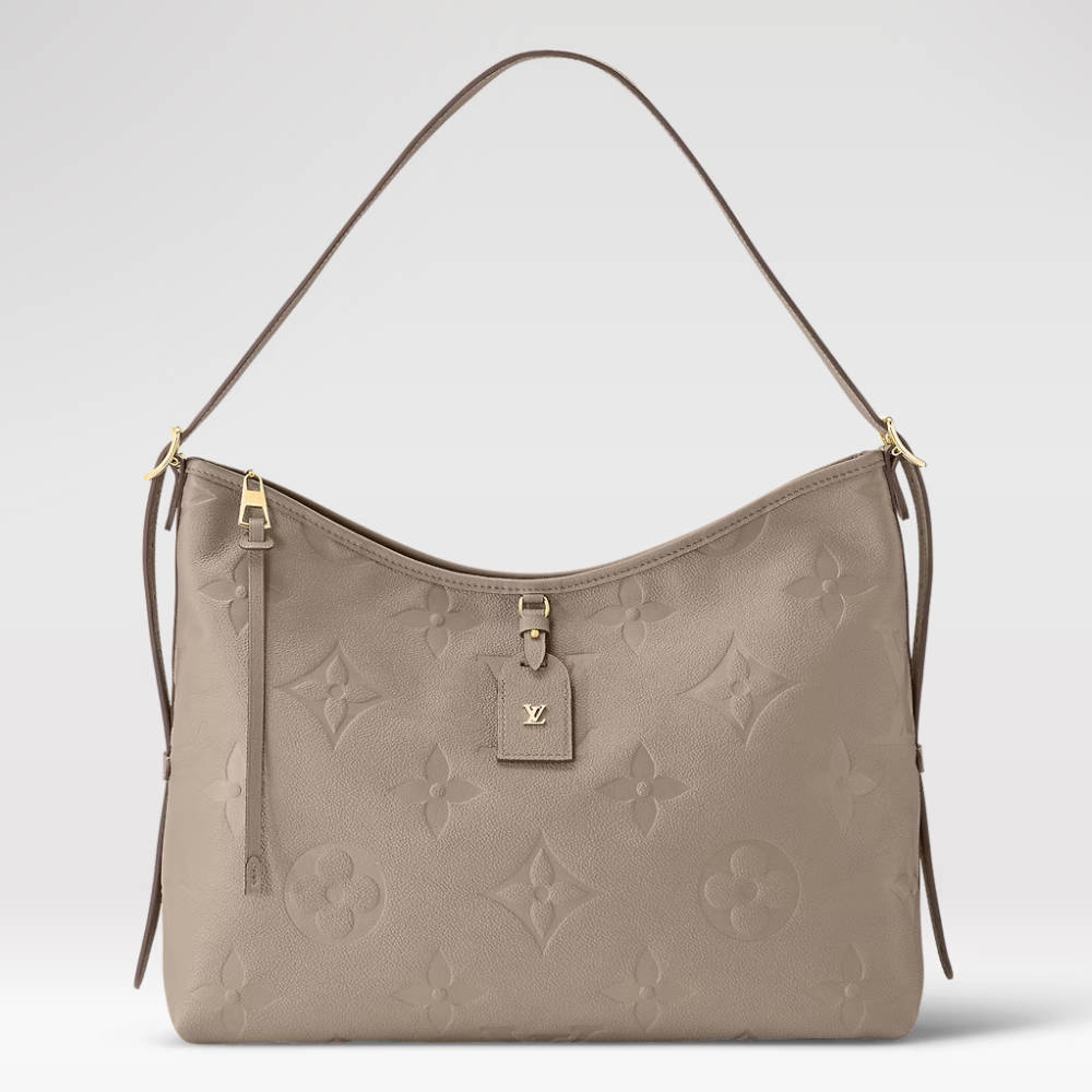 LOUIS VUITTON CarryAll MM Tourterelle Grey