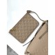 LOUIS VUITTON CarryAll MM Tourterelle Grey