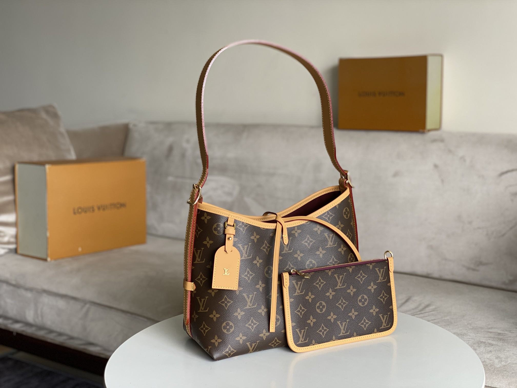 LOUIS VUITTON CarryAll PM Monogram