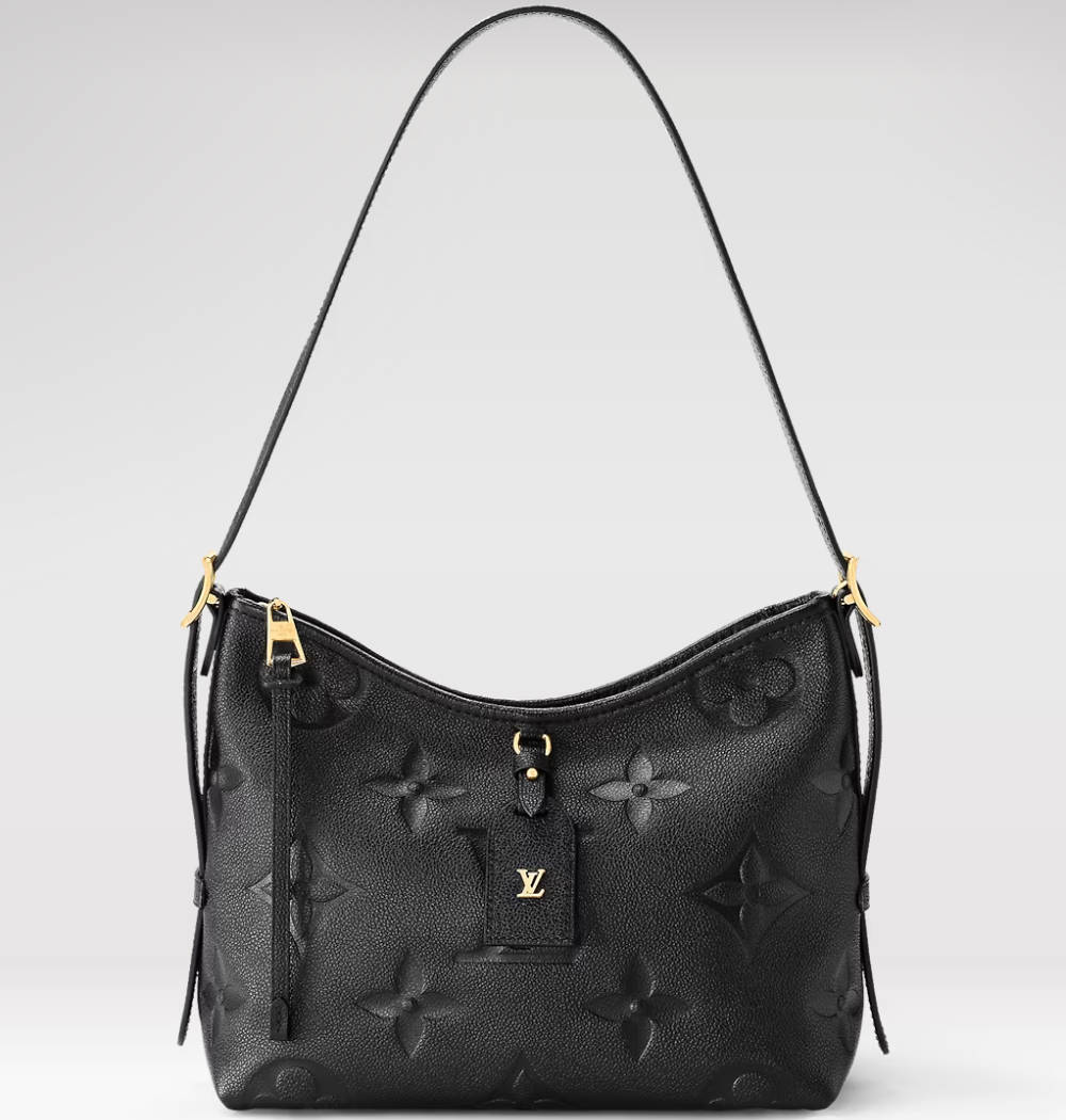 LOUIS VUITTON CarryAll PM Black