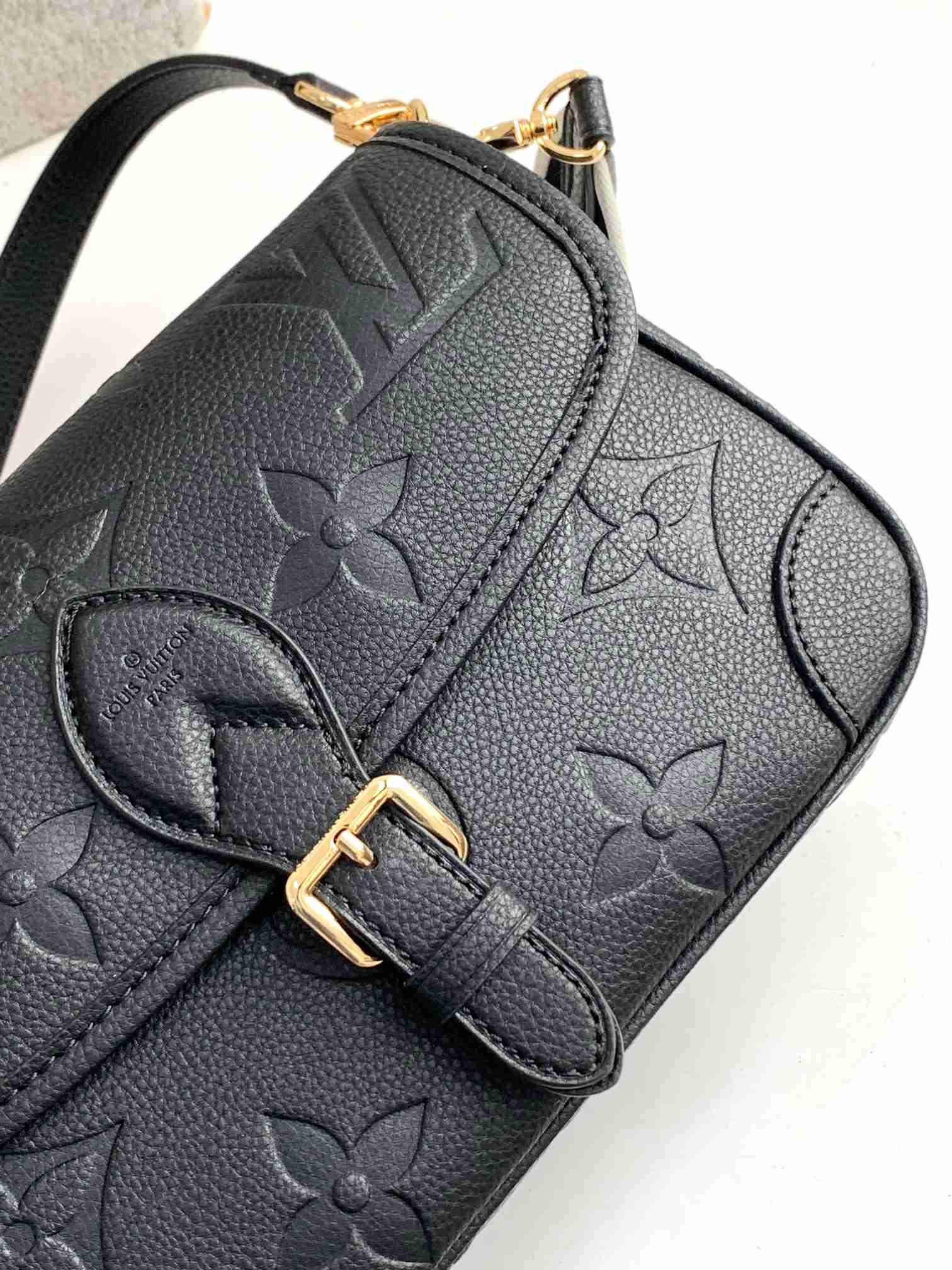 LOUIS VUITTON Diane Satchel Black