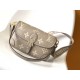 LOUIS VUITTON Diane Satchel Tourterelle Beige/Cream