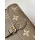 LOUIS VUITTON Diane Satchel Tourterelle Beige/Cream