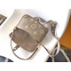 LOUIS VUITTON Diane Satchel Tourterelle Beige/Cream