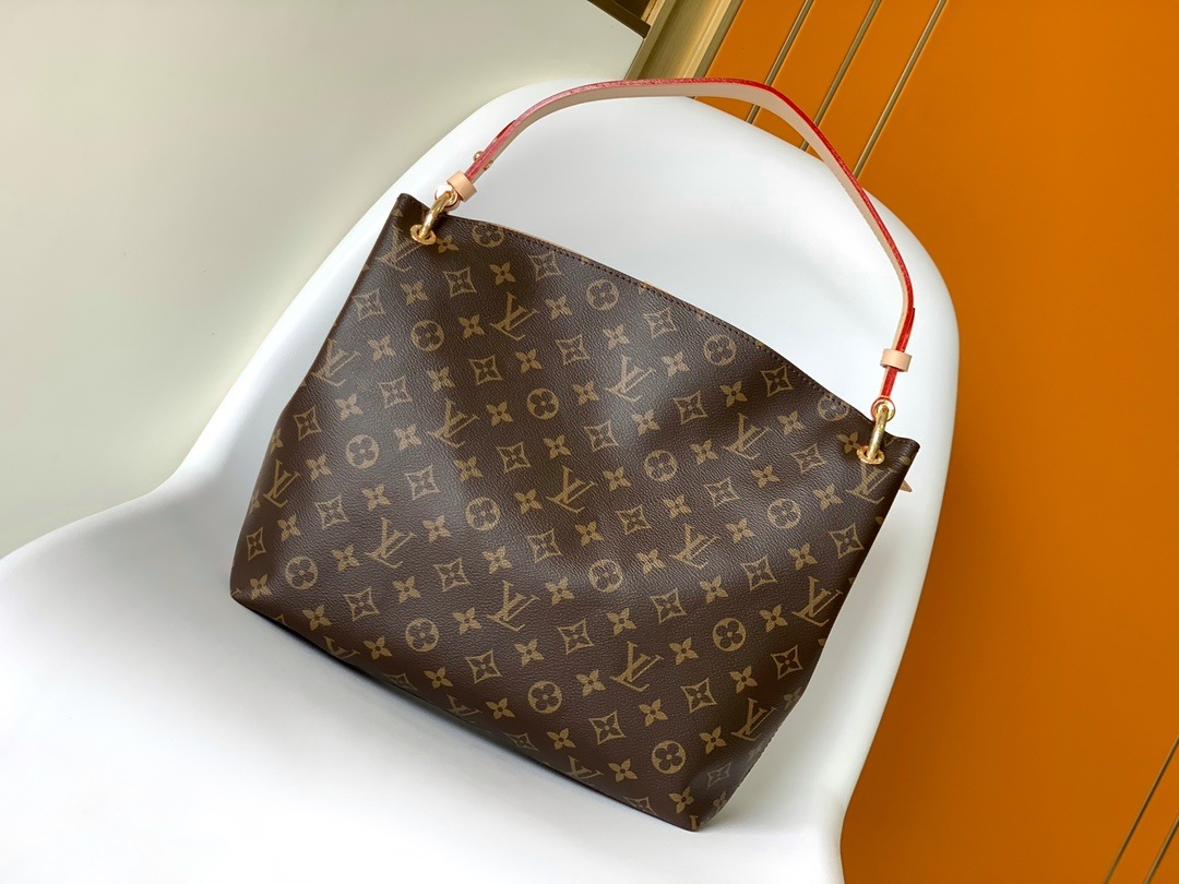 LOUIS VUITTON Graceful PM Hobo Bag Monogram